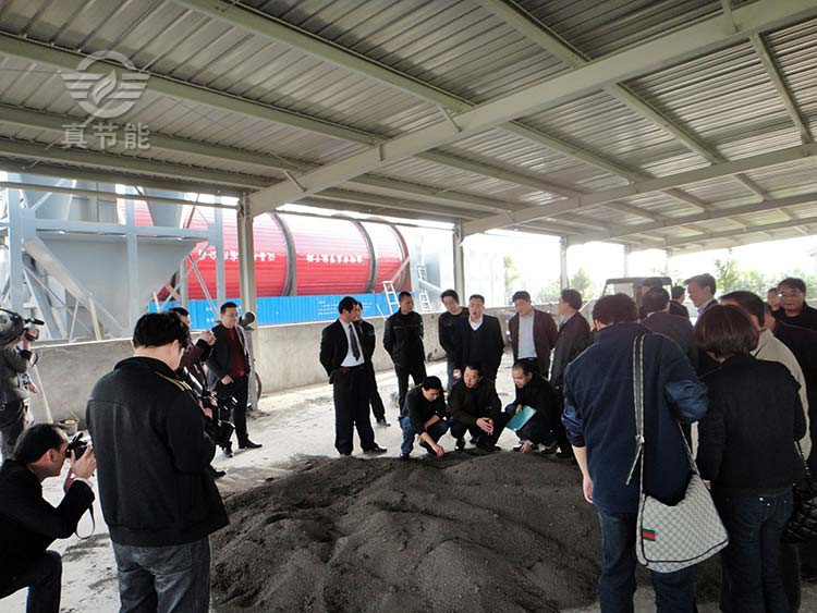 真節(jié)能客戶上門實地考察，試驗物料